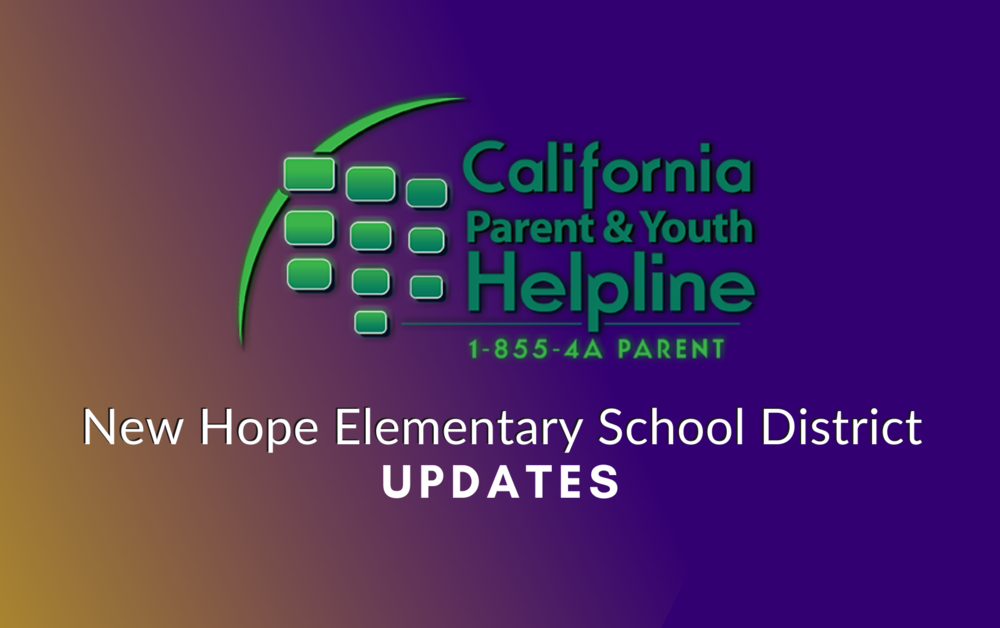 California Parent & Youth Helpline