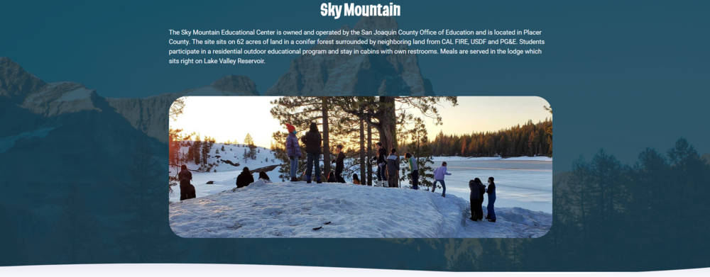 Sky Mountain Science Camp
