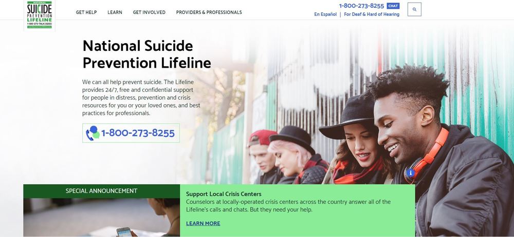 National Suicide Prevention Phone Number